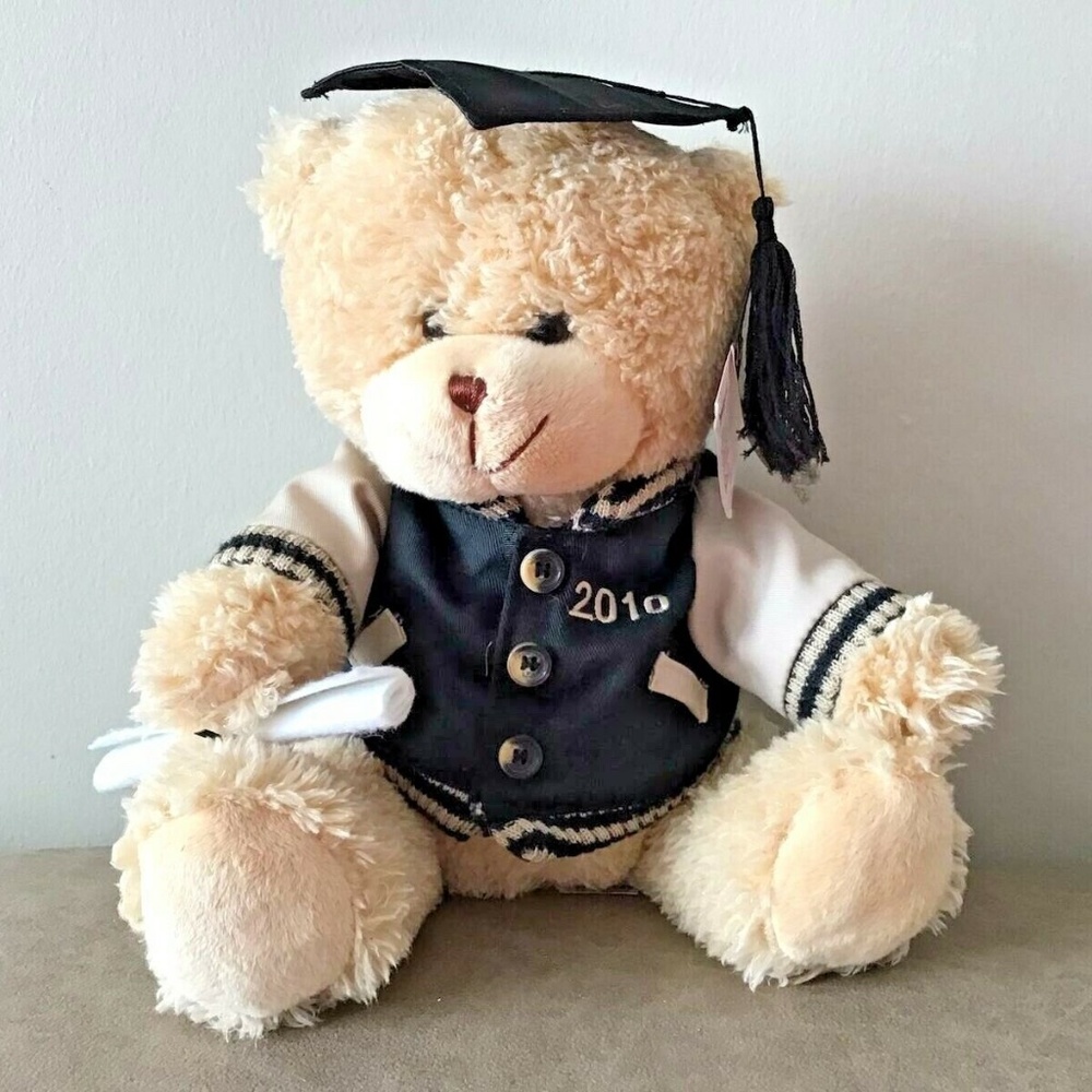 Fiesta Bear Stuffed Toy  10”